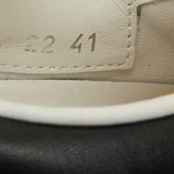 Pre Owned Dior Black Leather and Suede B01 Lace Up Sneakers Size 41