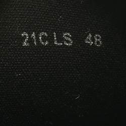 Pre Owned Dior Navy Blue/Black Oblique Canvas Alpha Flat Slide Sandals Size 48