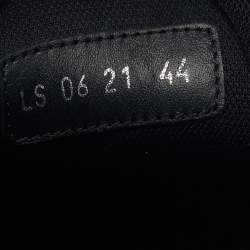 Pre Owned حذاء رياضي ديور جلد وشبكة أسود B22 أربطة مقاس 44