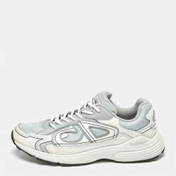 Pre Owned Dior Tricolor Mesh and Rubber B30 Sneakers Size 43.5