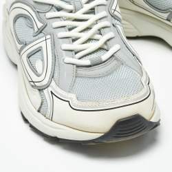 Pre Owned Dior Tricolor Mesh and Rubber B30 Sneakers Size 43.5