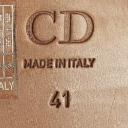 Pre Owned Dior Black Leather Evidence Jodhpur Buckle Ankle Length Boots Size 41