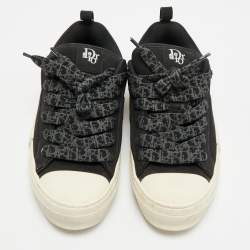 Pre Owned حذاء رياضي ديور بي 23 قماش كانفاس أسود منخفض مقاس 43