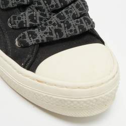 Pre Owned حذاء رياضي ديور بي 23 قماش كانفاس أسود منخفض مقاس 43