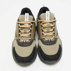 مملوكة مسبقًا Dior B22 Size 42 Multicolor Leather and Mesh Low Top Sneakers