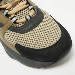 مملوكة مسبقًا Dior B22 Size 42 Multicolor Leather and Mesh Low Top Sneakers
