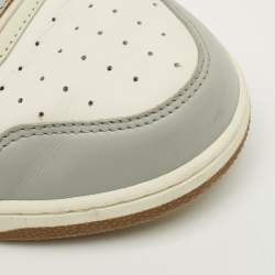 مملوكة مسبقًا Dior b27 Size 43 Multicolor Canvas and Leather Lace Up Sneakers