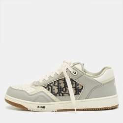 مملوكة مسبقًا Dior b27 Size 43 Multicolor Canvas and Leather Lace Up Sneakers