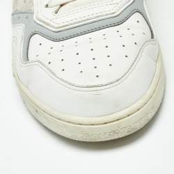 Pre Owned حذاء رياضي ديور b27 قماش وجلد مائل بثلاثة ألوان برباط مقاس 43