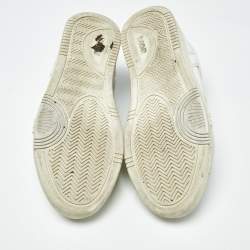 Pre Owned حذاء رياضي ديور b27 قماش وجلد مائل بثلاثة ألوان برباط مقاس 43