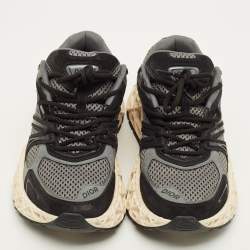 مملوكة مسبقًا Dior B35 Size 41 Grey/Black Mesh and Suede NXXT Lace Up Sneakers