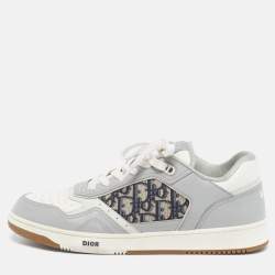 مملوكة مسبقًا Dior b27 Size 45 Multicolor Jacquard and Leather Lace Up Sneakers