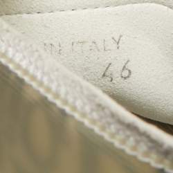 مملوكة مسبقًا Dior B23 Size 46 Oblique Grey/White Mesh and PVC High Top Sneakers