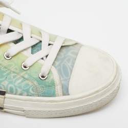 مملوكة مسبقًا حذاء رياضي ديور B23  مطاط و شبك أبيض/أسود بعنق منخفض مقاس 43.5