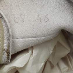 مملوكة مسبقًا حذاء رياضي ديور B23  مطاط وشبك أبيض/أسود بعنق منخفض مقاس 43.5