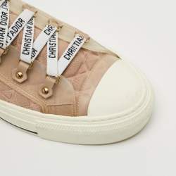 Pre Owned حذاء رياضي ديور جاك B23  كانفاس أسود بعنق مرتفع مقاس 41.5