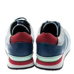 Pre Owned Dior Homme Multicolor Suede Nylon And Leather Sneakers Size 41