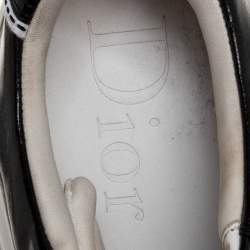 Pre Owned Dior Tricolor Suede Leather Low Top Sneakers Size 39