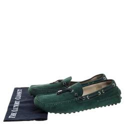 Dior Green Suede Loafers Size 42