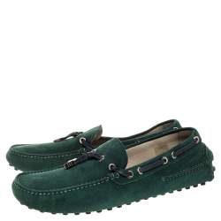 Dior Green Suede Loafers Size 42