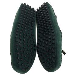 Dior Green Suede Loafers Size 42