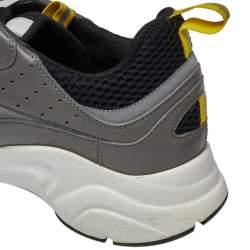 Dior Grey Mesh, Suede and Leather B22 Runner Sneakers Size 43