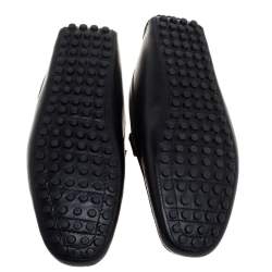 مملوكة مسبقًا حذاء لوفر ديور شعار سى دى جلد أسود مقاس 43