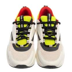 Dior Tricolor Mesh And Leather B22 Low Top Sneakers Size 43