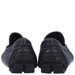 Dior Black Leather Sneakers Size EU 41