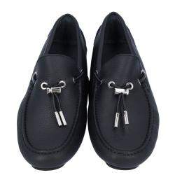 Dior Black Leather Sneakers Size EU 41