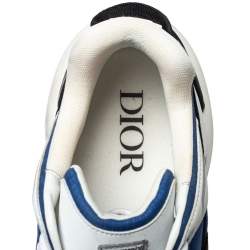 Dior Multicolor Leather And Fabric B24 Runtek Sneakers Size 44