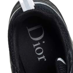 Dior Black Mesh And Leather B22 Low Top Sneakers Size 43