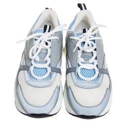 Dior Multicolor Mesh And Leather B22 Low Top Sneakers Size 45