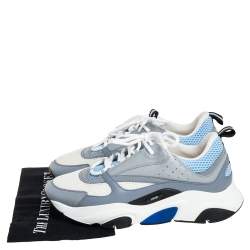 Dior Multicolor Mesh And Leather B22 Low Top Sneakers Size 45