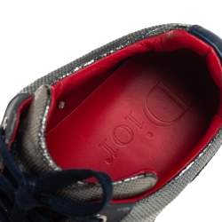 Dior Multicolor Leather Low Top Sneakers Size 40