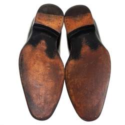 Dior Black Leather Oxfords Size 41