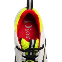 Dior Multicolor Mesh And Leather B22 Low Top Sneakers Size 41