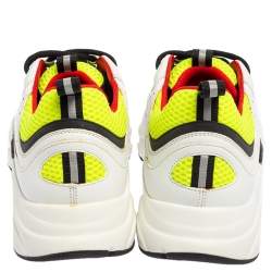 Dior Multicolor Mesh And Leather B22 Low Top Sneakers Size 41
