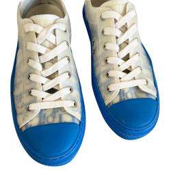 Dior Blue Low Top B23 Sneakers Size EU 40