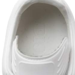 Dior White/Grey Suede And Leather B01 Low Top Sneakers Size 40