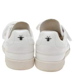 Dior White/Grey Suede And Leather B01 Low Top Sneakers Size 40