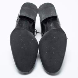 Dior Black Leather Lace Up Derby Size 40