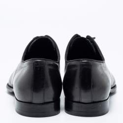 Dior Black Leather Lace Up Derby Size 40