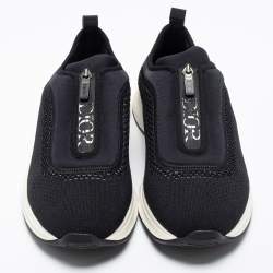 Dior Black Mesh and Neoprene B25 Low-Top Sneakers Size 42