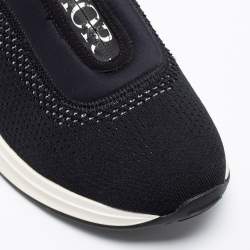 Dior Black Mesh and Neoprene B25 Low-Top Sneakers Size 42