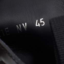 Dior Black Leather Explorer II Boots Size 45