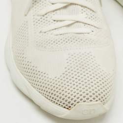 Dior White/Grey Knit B21 Socks Low Top Sneakers Size 42