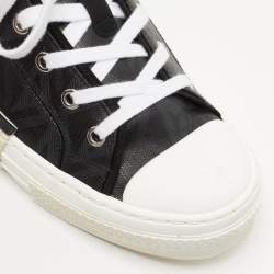 Dior Black Canvas Walk'n'Dior Low Top Sneakers Size 42