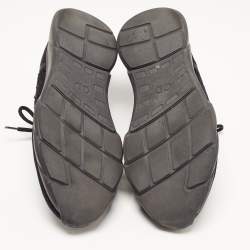 Dior Black Knit Fabric B21 Neo Sneakers Size 43