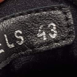 Dior Black Knit Fabric B21 Neo Sneakers Size 43